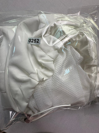 MANFINITY White Hooded Anorak Windbreaker Men S