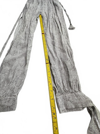 Dress Forum Womens S Boho Printed Tie Strap Jumpsuit