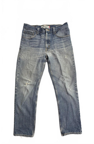 Levi's 505 Regular Fit Men's Jeans 32x32 Distressed Blue