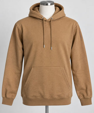 boohooMAN Men's S Brown Pullover Hoodie Sweatshirt MAN