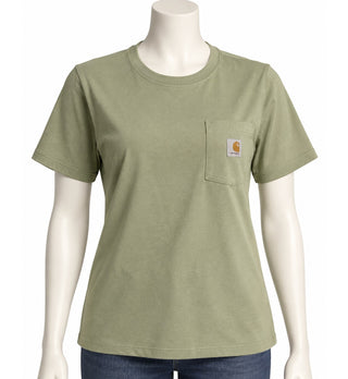 Carhartt Women's Loose Fit Heavyweight Short-Sleeve Pocket T