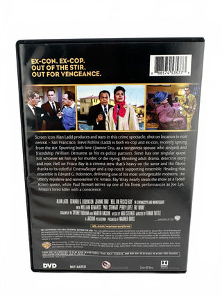 Hell on Frisco Bay DVD - Classic Crime Drama, Warner Archive Collection, Vintage