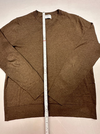 Old Navy Brown Crew Neck Sweater Size Small Machine Washable
