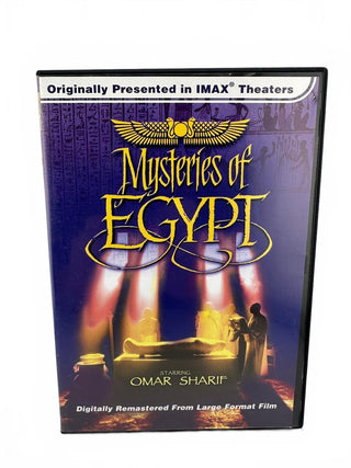 Mysteries of Egypt DVD Starring Omar Sharif - Digitally Remastered IMAX Edition