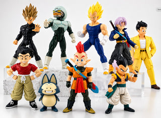 Vintage Bandai Dragon Ball Z Action Figure Lot of 9 - Super