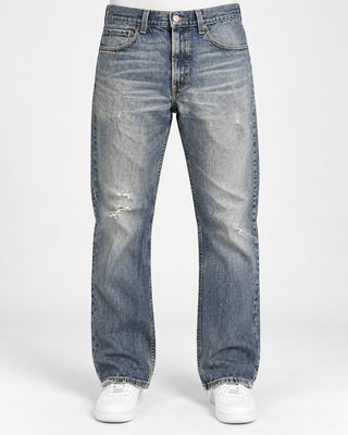 Levi's 505 Regular Fit Men's Jeans 32x32 Distressed Blue