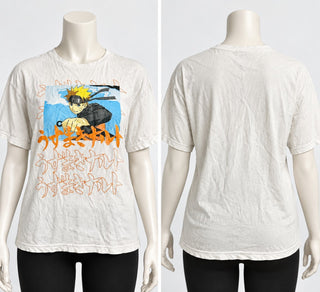 Naruto Shippuden Collection XL White Graphic T-Shirt