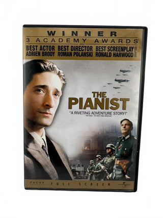 The Pianist DVD Full Screen War Drama - 3 Academy Awards Winner, Very Good