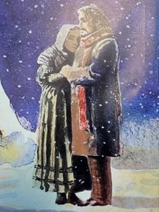 La Boheme Jaime Wyeth Metropolitan Opera Canvas Wall Art 16x24"