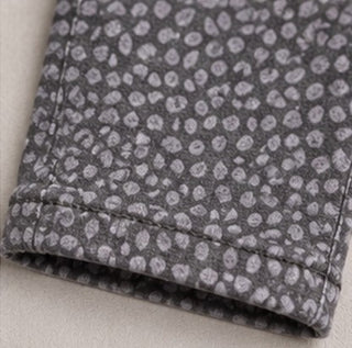 prAna Gray Print Skinny Jeans Women 8/29 Organic Cotton