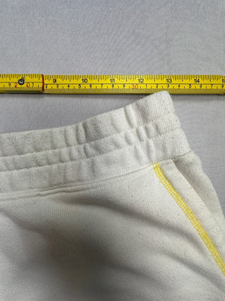 Rails Jane Women's Sweat Shorts M Cream Rainbow Stitch