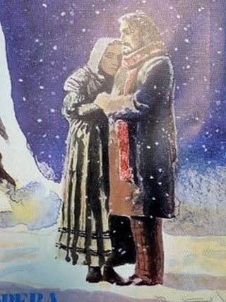 La Boheme Jaime Wyeth Metropolitan Opera Canvas Wall Art 16x24"