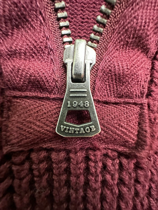 Weatherproof Vintage Men's Holiday Sweater 1/4 Zip Cotton M