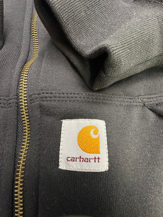 Carhartt Rain Defender L Black Loose Thermal-Lined Zip NWT