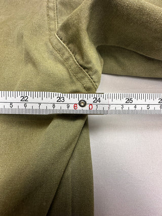 Orvis Men's M Olive Cotton Hunting Field Utility Jacket
