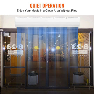 VEVOR Commercial Air Curtain 1500 CFM Wall Mount Door Fan White