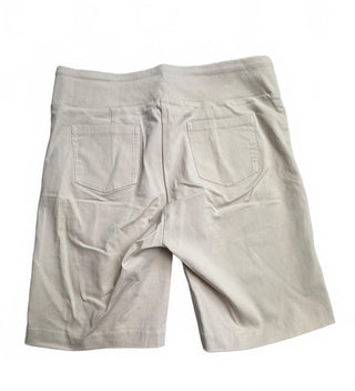 J. McLaughlin Womens Bermuda Shorts Size 10 Beige Pull On