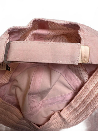 Layer 8 Pink Running Cap Adjustable Reflective Athletic Hat