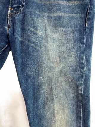 Levi's 513 Slim Straight Blue Denim Men's Jeans Size 32x32 F