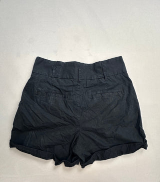 Banana Republic Black 4" Chino Shorts Size 6 Cotton Stretch
