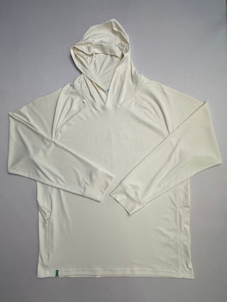 Chubbies Men's XXL White Hooded Sun Shirt Palm Graphic
