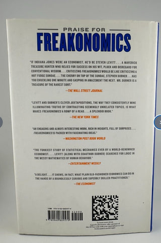 Freakonomics SuperFreakonomics First Edition Hardcover Lot