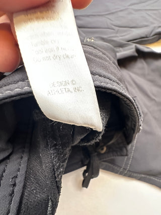 Athleta Women's Black Zip Pocket Hiking Pants Size 8