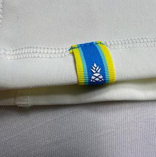 Chubbies Men's XXL White Hooded Sun Shirt Palm Graphic
