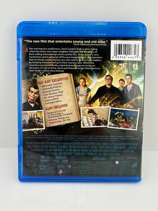 Goosebumps Blu-ray + DVD Combo Pack Starring Jack Black