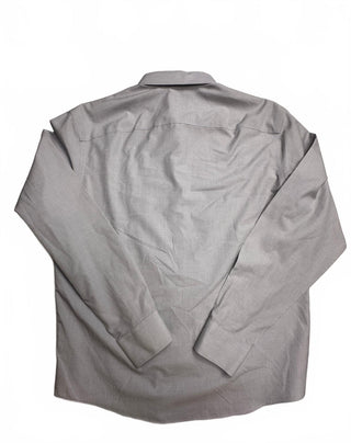 UNTUCKit Men's Large Wrinkle Free 100% Cotton Button-Up Long