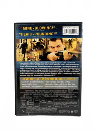The Bourne Identity Collector's Edition DVD Widescreen Starring Matt Damon