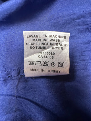 Jared Lang Royal Blue Cotton Dress Shirt Men's 17.5