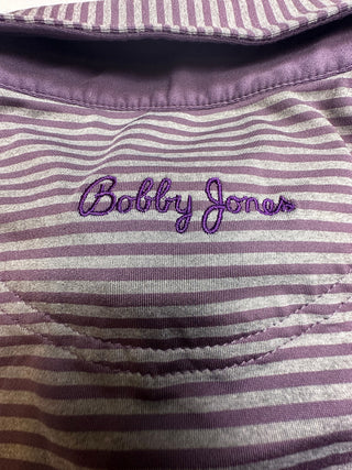 Bobby Jones X-H2O Men's Medium Long Sleeve Polo Shirt Purple