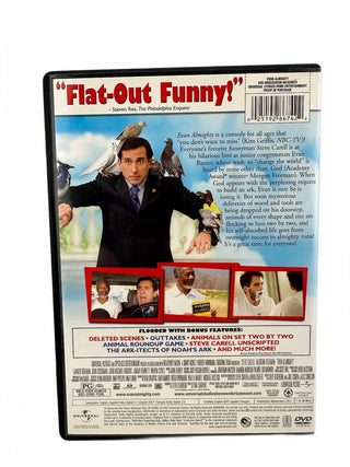 Evan Almighty DVD Widescreen Comedy Starring Steve Carell & Morgan Freeman