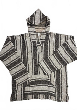 Artesanias Aris Men's XXL Baja Hoodie Mexican Poncho NWOT
