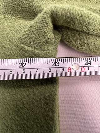 Time and Tru Women's M Olive Green Fleece Shacket