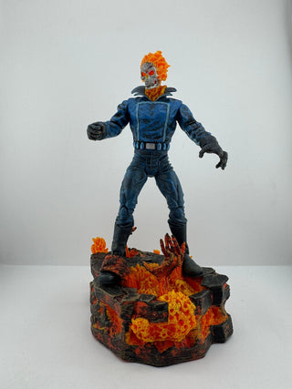 2007 Marvel Select Ghost Rider Figure Hellfire Base