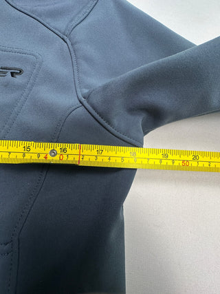 Spyder Gray Softshell Fleece Jacket Women’s S Full Zip