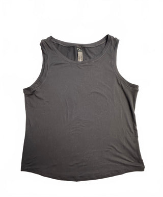 Yogalicious Womens L Black Sleeveless Yoga Workout Tank Top