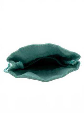 Tiffany & Co Blue Suede Jewelry Pouch Drawstring Dust Bag