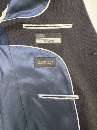Kenneth Cole AWEARNESS Custom Men's Two-Piece Dark Charcoal