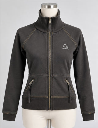 Isabella Bird Brown Full Zip Track Jacket Women M Peru