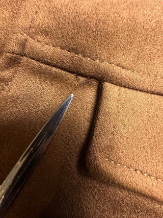 Nomad Craft+Flow Tan Aguilar Suede Snap Button Lined Jacket