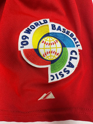 Majestic Cuba 2009 World Baseball Classic Jersey Red Blue