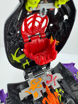 Vintage Mighty Max Dread Star Vehicle Play 1990s Incomplete