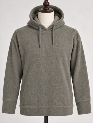32 Degrees Heat Men's Large Gray Fleece Pullover Hoodie