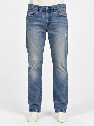 Urban Star Premium Apparel Men's Jeans 32x32 Distressed Blue