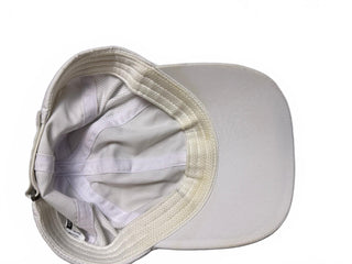 Apana White Running Cap Adjustable Reflective Athletic Hat