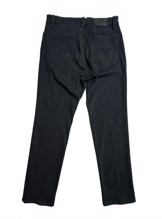 34 Heritage Charisma Men's 33x32 Black Straight Leg Jeans