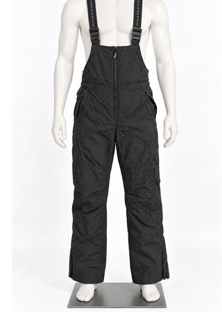 Polar Edge Silver Series Men's XL Black Insulated Snow Bibs